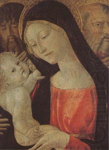 The virgin and Child between John the Baptist and Anthony (mk05), Neroccio di Bartolomeo
